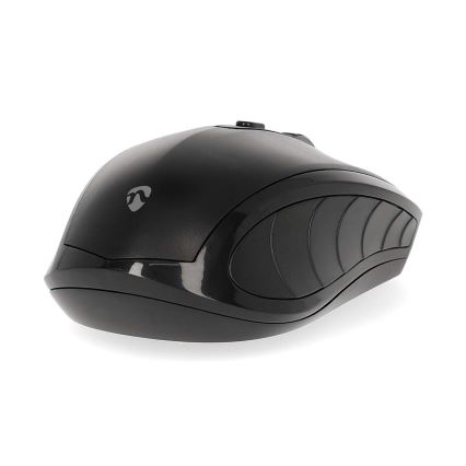 Mouse senza fili 800/1200/1600 DPI 2xAAA nero