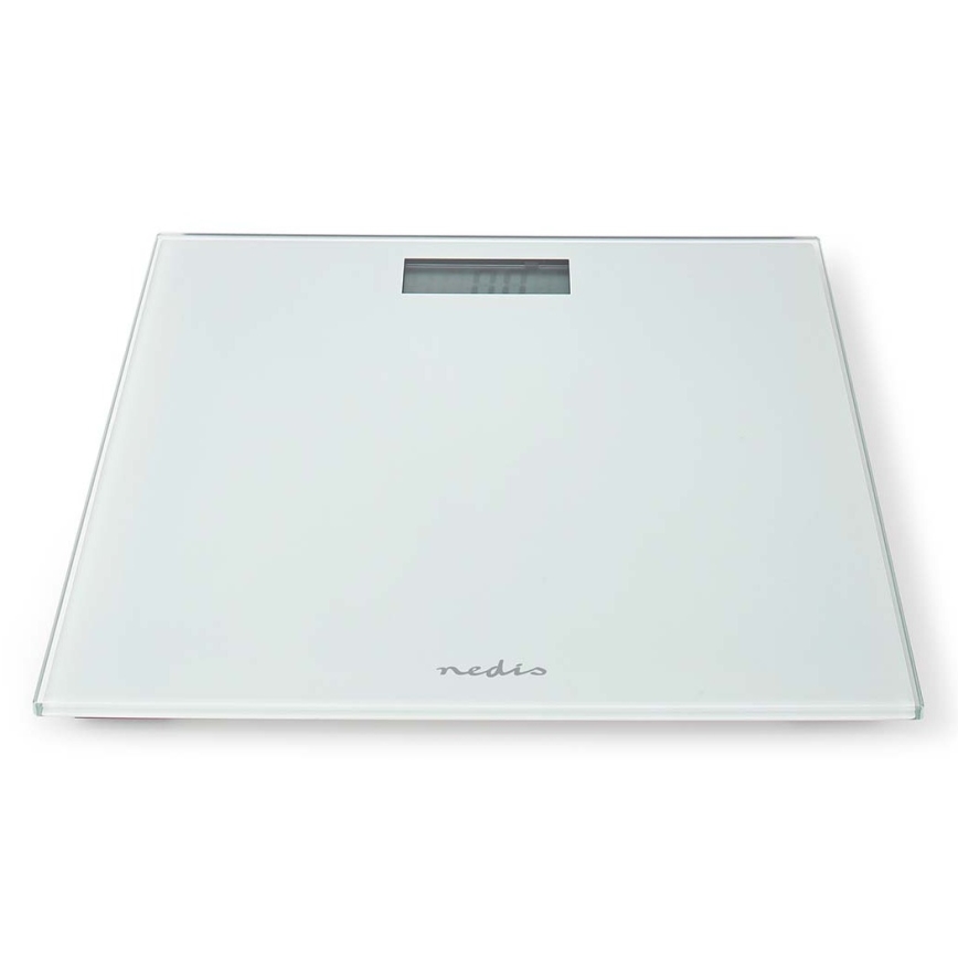 Bilancia pesapersone digitale 1x CR2032 bianca