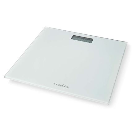 Bilancia pesapersone digitale 1x CR2032 bianca