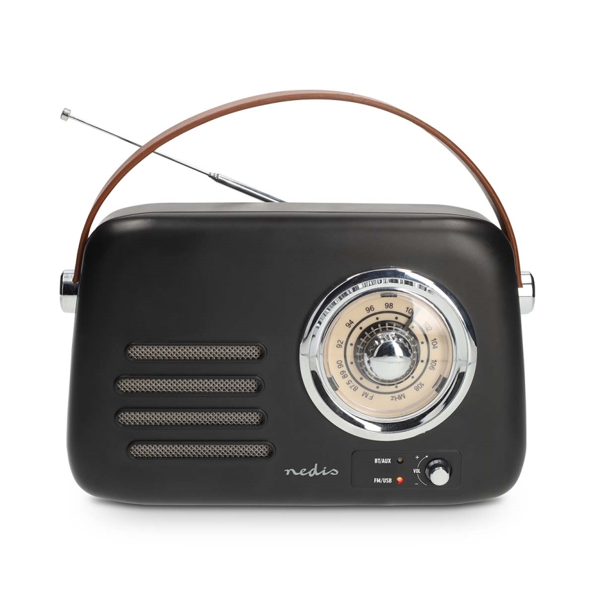 Radio FM retrò 3W/5V 1500 mAh