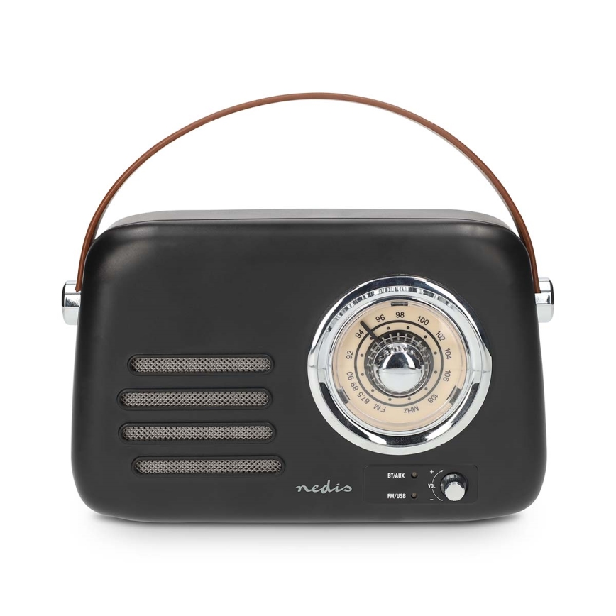 Radio FM retrò 3W/5V 1500 mAh