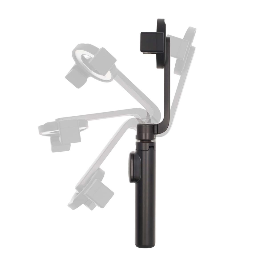 Bastone selfie pieghevole magnetico 2 in 1 con supporto + telecomando