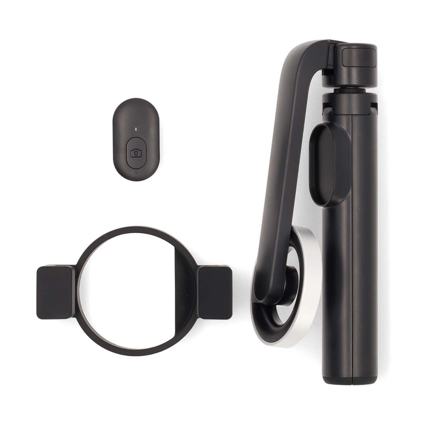 Bastone selfie pieghevole magnetico 2 in 1 con supporto + telecomando
