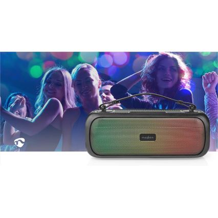 Altoparlante LED RGB ricaricabile 45W/3000 mAh IPX5