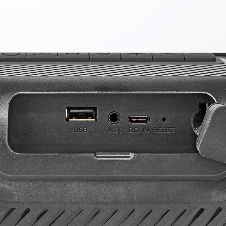 Altoparlante LED RGB ricaricabile 45W/3000 mAh IPX5