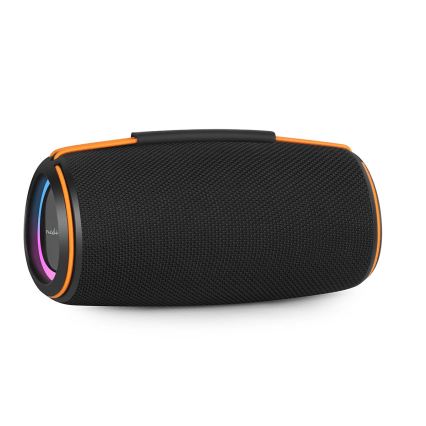 Altoparlante LED ricaricabile 60W/2000 mAh IPX4 nero
