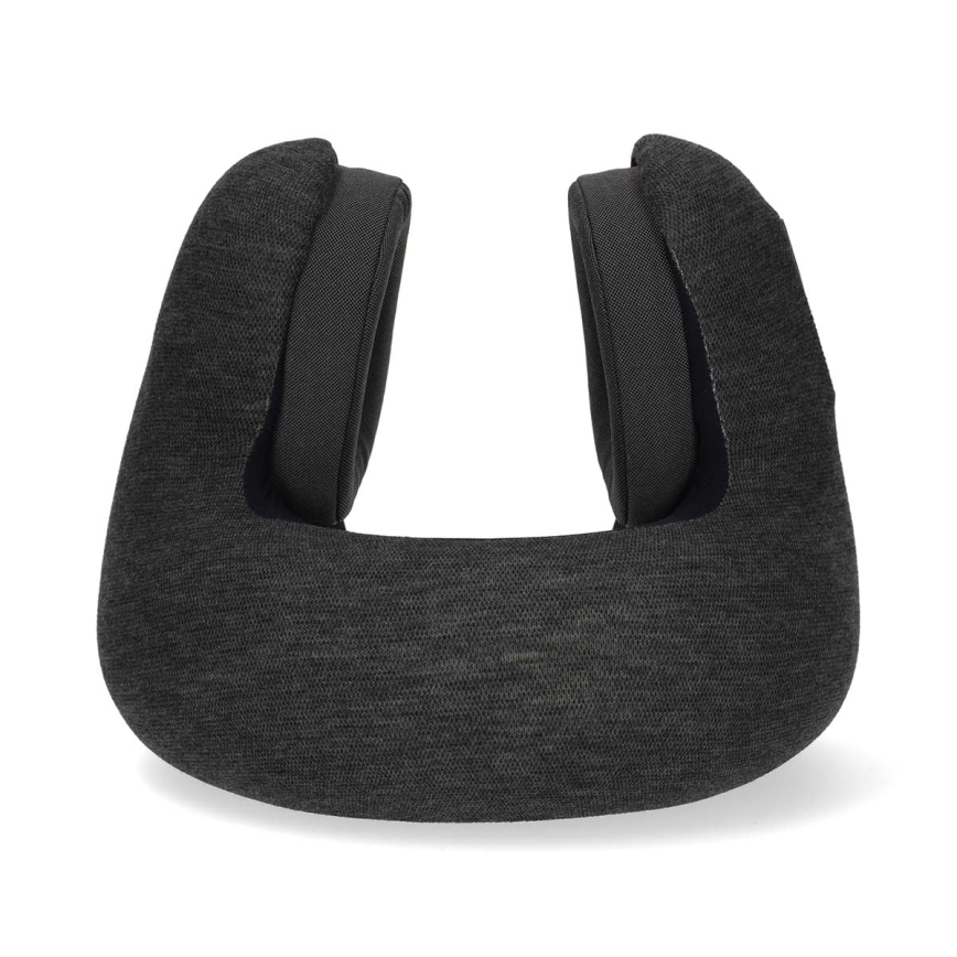 Cuscino da viaggio con auricolari wireless integrati 400 mAh grigio