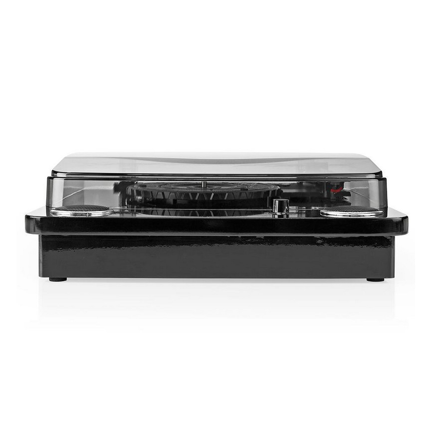 Giradischi con trasferimento tramite interfaccia USB 2x9W + copertura antipolvere