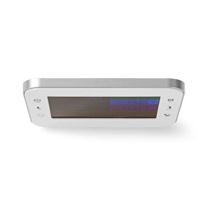 Stazione meteo con display LCD a colori 230V/3xAAA + 2xAA bianco