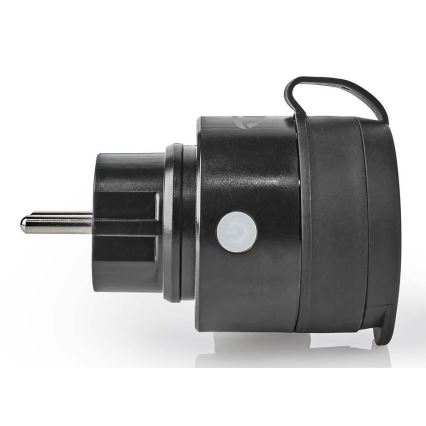 Presa intelligente 3680W/230V/Schuko Tipo F/16A Wi-Fi IP44 nera