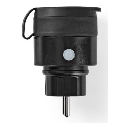 Presa intelligente 3680W/230V/Schuko Tipo F/16A Wi-Fi IP44 nera