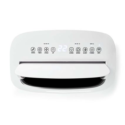 Condizionatore d'aria mobile Smart 3in1 comprensivo di accessori completi 1800W/230V 16000 BTU Wi-Fi + telecomando