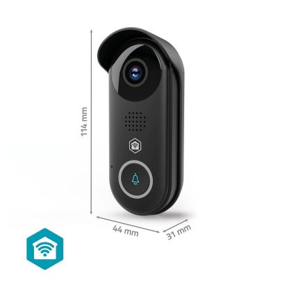 Campanello video intelligente con sensore di movimento SmartLife 5V Full HD 1080p IP54 Wi-Fi Tuya