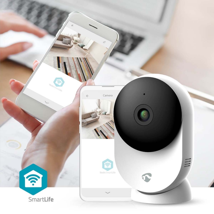 Telecamera smart Smartlife 5V 3MP Full HD 1296p Wi-Fi