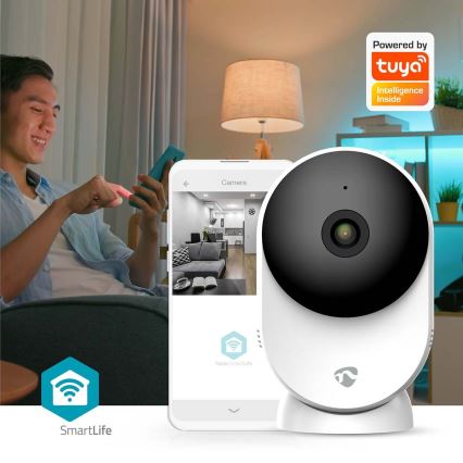 Telecamera smart Smartlife 5V 3MP Full HD 1296p Wi-Fi