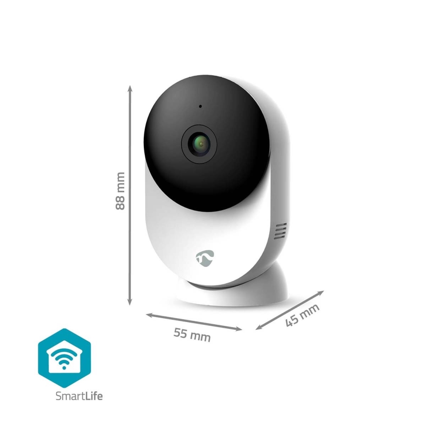 Telecamera smart Smartlife 5V 3MP Full HD 1296p Wi-Fi