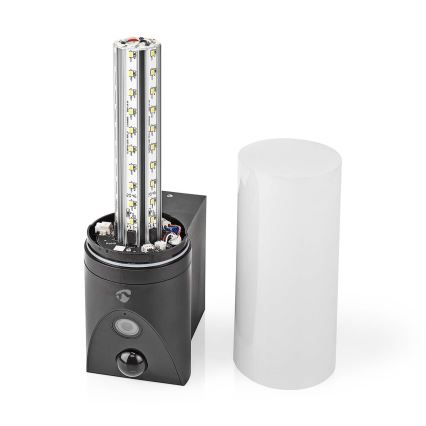 Telecamera esterna intelligente SmartLife Full HD 1080p con illuminazione LED Wi-Fi Tuya IP65