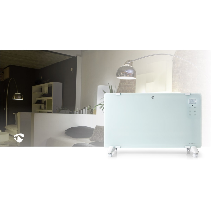 Riscaldatore elettrico/convettore 2000W/230V Wi-Fi IP24 termostato
