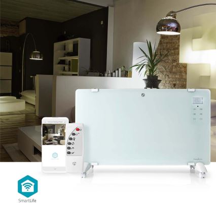 Riscaldatore elettrico/convettore 2000W/230V Wi-Fi IP24 termostato