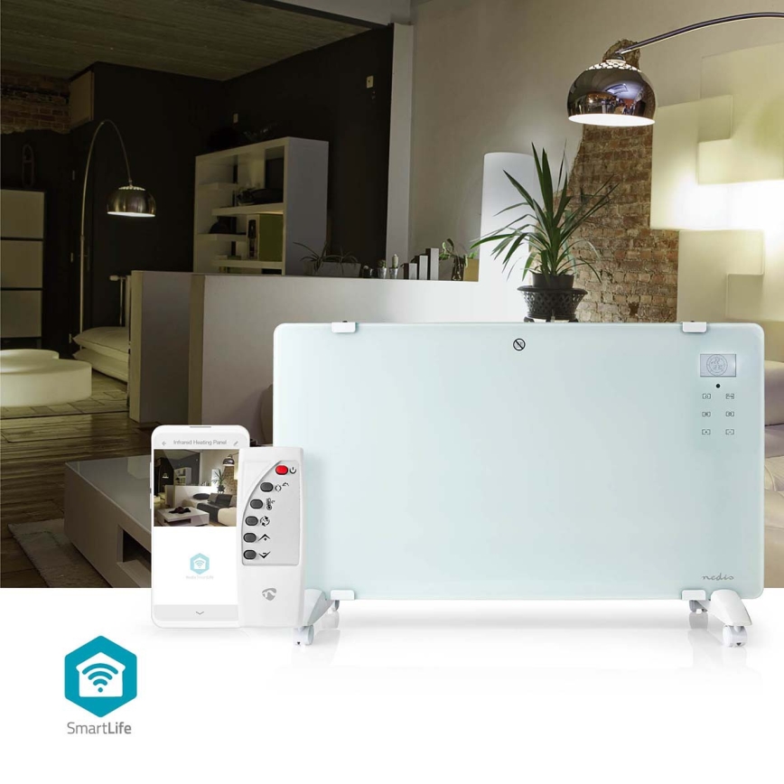 Riscaldatore elettrico/convettore 2000W/230V Wi-Fi IP24 termostato