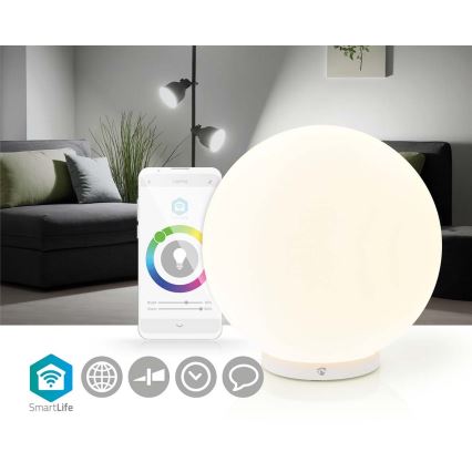 LED RGBW Lampada da tavolo dimmerabile SmartLife LED/5W/5V Wi-Fi 2700-6500K