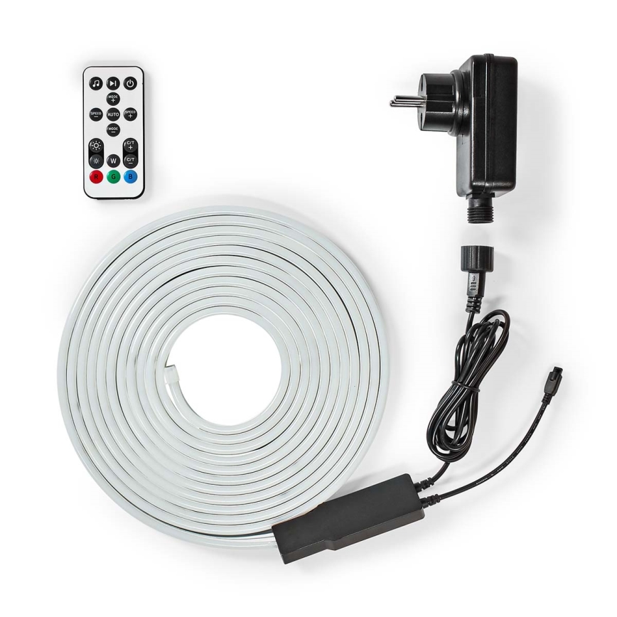 Striscia LED RGB dimmerabile per esterni SmartLife 6m LED/32W/230V Wi-Fi IP65 + telecomando