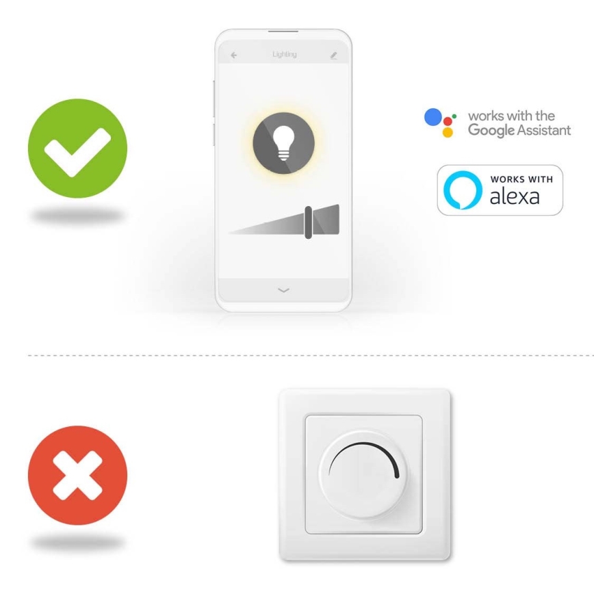 Proiettore dimmerabile RGBW a spina SmartLife LED/20W/230V Wi-Fi IP65 2700-6500K