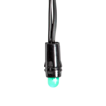 Catena di Natale LED RGB da esterno 48xLED 13,8m IP65 Wi-Fi Tuya