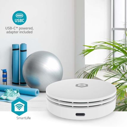 Monitor intelligente della qualità dell'aria SmartLife Wi-Fi Tuya