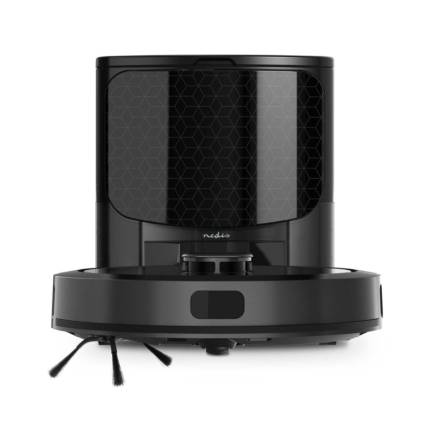 Aspirapolvere robot smart con uno spazzolone SmartLife 5200 mAh Wi-Fi Tuya nero + telecomando