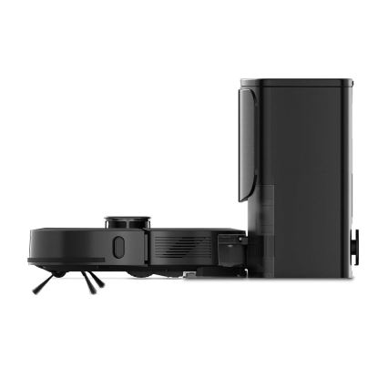 Aspirapolvere robot smart con uno spazzolone SmartLife 5200 mAh Wi-Fi Tuya nero + telecomando