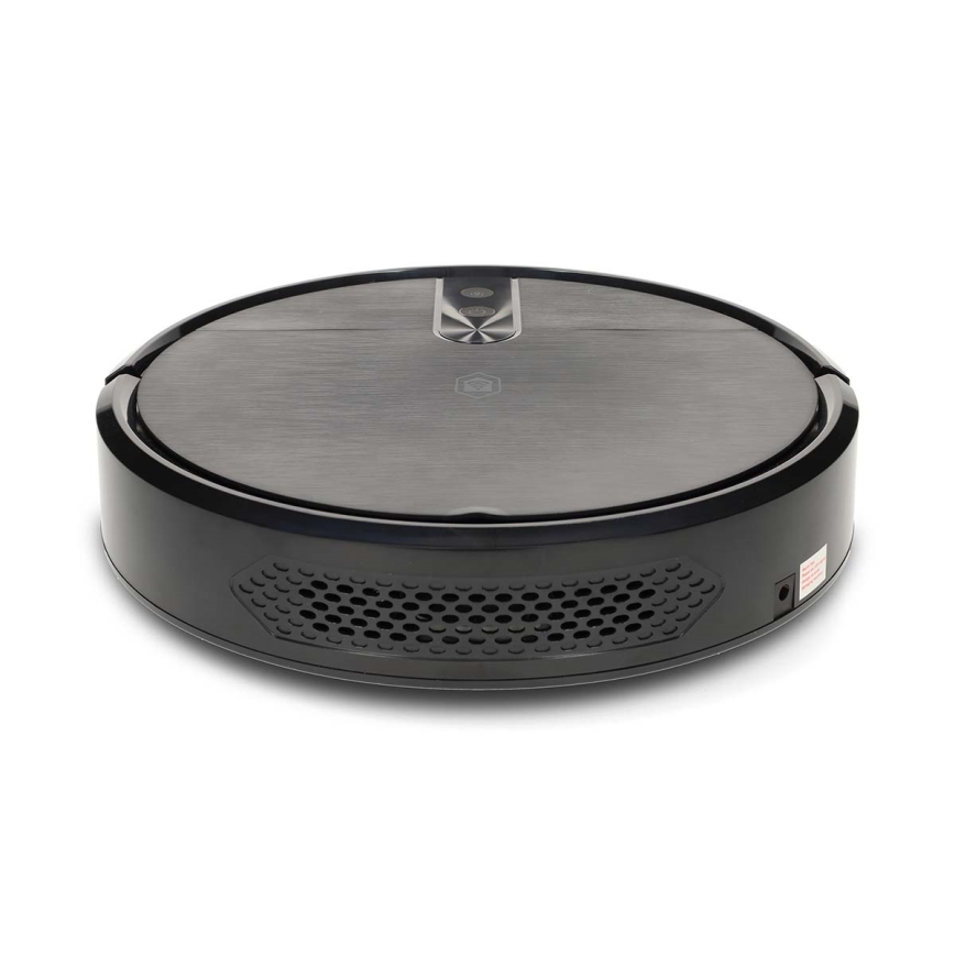 Robot aspirapolvere intelligente con funzione lavapavimenti SmartLife 2600 mAh Wi-Fi Tuya nero + telecomando