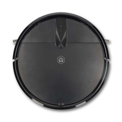 Robot aspirapolvere intelligente con funzione lavapavimenti SmartLife 2600 mAh Wi-Fi Tuya nero + telecomando