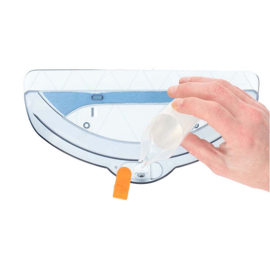Robot aspirapolvere intelligente con funzione lavapavimenti SmartLife 2600 mAh Wi-Fi Tuya nero + telecomando