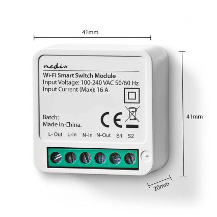 Interruttore intelligente SmartLife Wi-Fi 230V