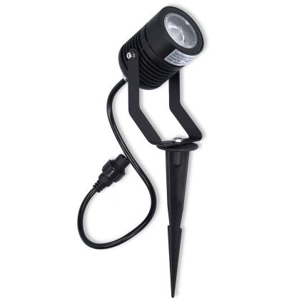 Set da 3 lampade LED RGBW dimmerabili per esterni SmartLife LED/3W/230V IP65 Wi-Fi Tuya nere