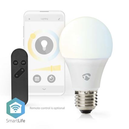 LED Lampadina dimmerabile SmartLife E27/9W/230V Wi-Fi 2700-6500K