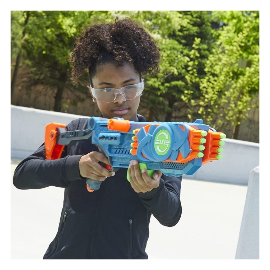 Nerf - Pistola per bambini Elite 2.0 Flip-16 con accessori