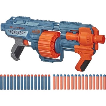Nerf - Pistola per bambini Elite 2.0 Shockwave RD-15 Blaster con accessori