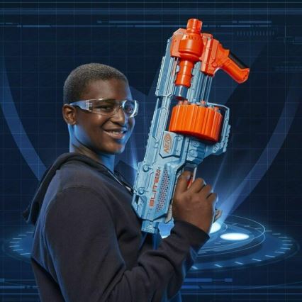 Nerf - Pistola per bambini Elite 2.0 Shockwave RD-15 Blaster con accessori