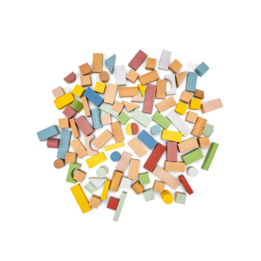 New Classic Toys - Blocchi in legno 100 pz