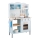 New Classic Toys - Cucina in legno con accessori azzurro