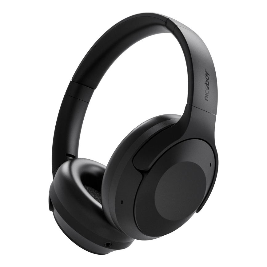 Niceboy Aura 5 ANC - Cuffie wireless con microfono e ANC, nere