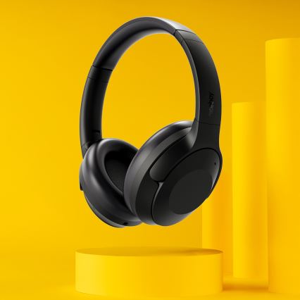 Niceboy Aura 5 ANC - Cuffie wireless con microfono e ANC, nere