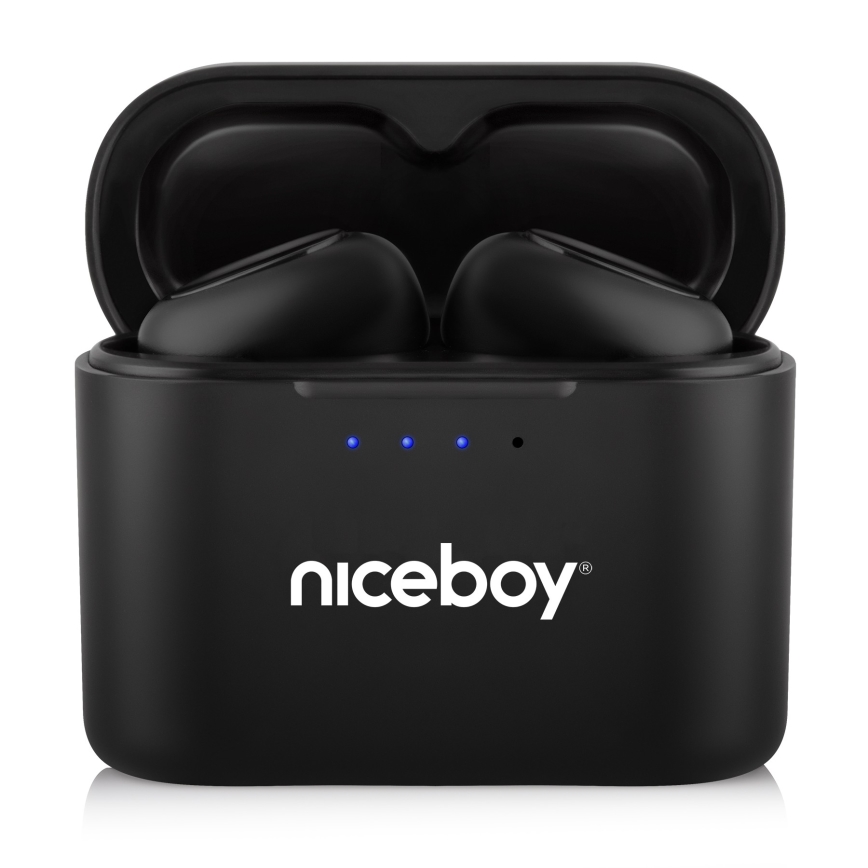Niceboy HIVE Podsie 4 - Cuffie wireless IP54 nero