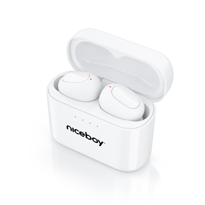 Niceboy HIVE Podsie 4 - Wireless earphones IP54 bianco