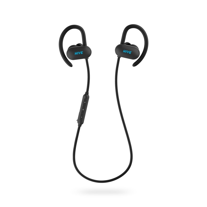 Niceboy HIVE sport 2 - Auricolari sportivi con microfono IPX5 nero