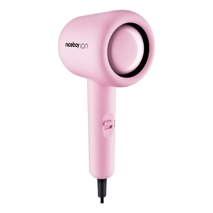 Niceboy ION AirSonic POP - Asciugacapelli 1400W/230V rosa