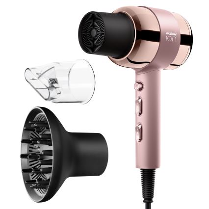 Niceboy ION AirSonic PRO - Asciugacapelli 2200W/230V rosa