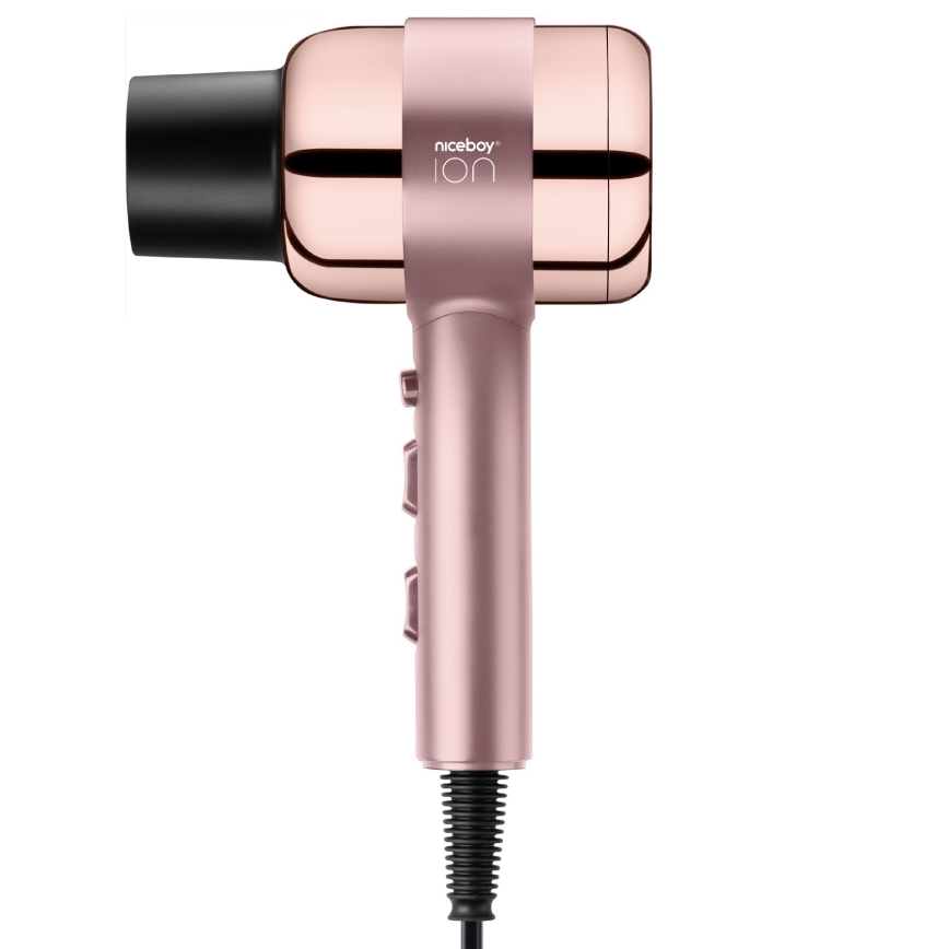 Niceboy ION AirSonic PRO - Asciugacapelli 2200W/230V rosa